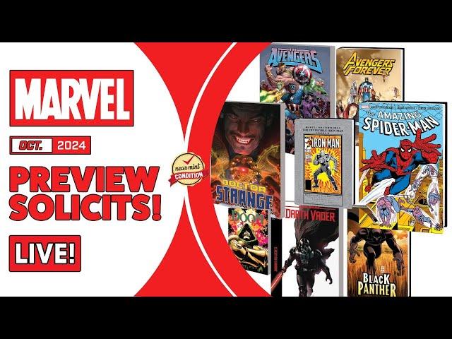 Marvel Comics Previews October 2024 | Omnibus | Epic Collections | Trades | Collected Editions!