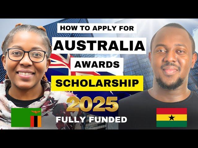 How to Apply for the Australia Awards Scholarship 2025