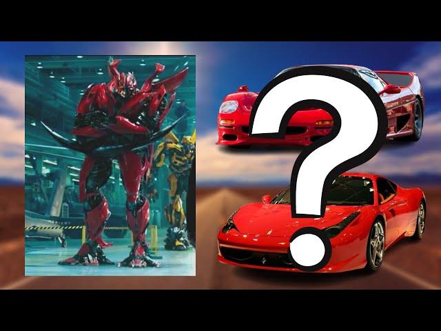 Guess The Car by "Transformers" Hero | Auto Quiz Challenge