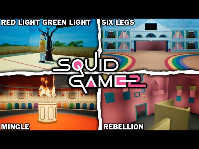 Squid Game 2  [All Games] - (Full Walkthrough) | Roblox