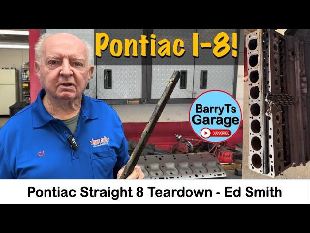  Pontiac 249 cu in STRAIGHT 8 Engine Teardown - 1948-1949 - Ed Smith w #barryt