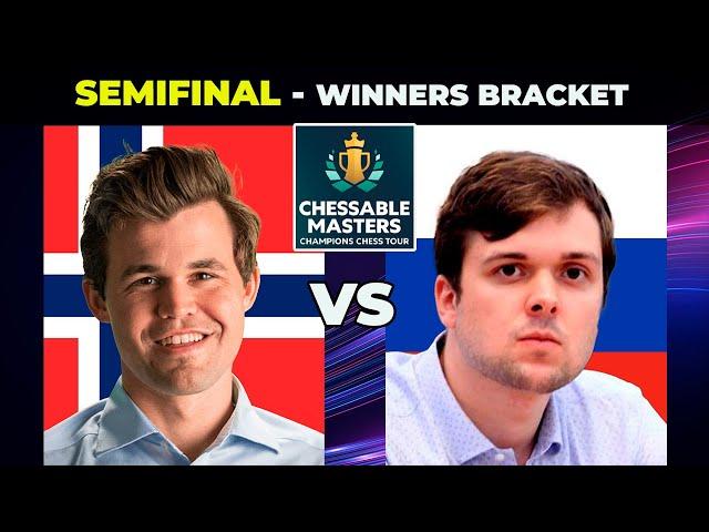  Winners Semifinals | Magnus Carlsen vs Vladimir Fedoseev | Chessable Masters 2024