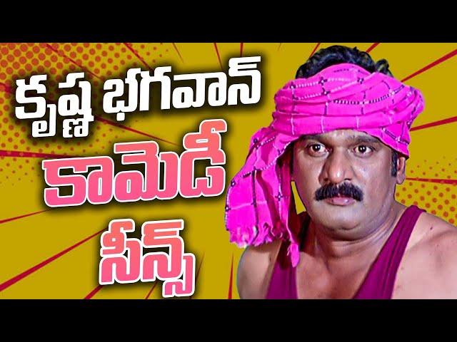 Krishna Bhagavan Comedy Scenes | Krishna Bhagavan | Telugu Comedy Scenes | iDream Media