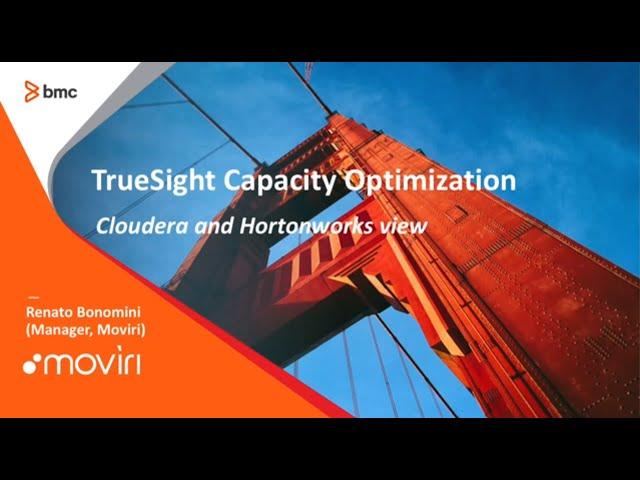 BMC TrueSight Capacity Optimization for Hadoop