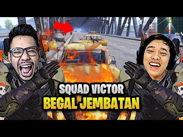 INI DIA SQUAD VIKTOR BEGAL JEMBATAN - PUBG MOBILE