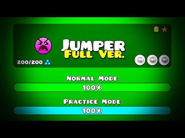 JUMPER FULL VERSION BY: BJVDIMAFELIXGD GEOMETRY DASH 2.11