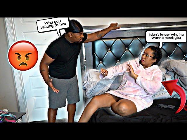 TELLING MY ANGRY HUSBAND MY EX WANNA MEET HIM! "HE WENT OFF"