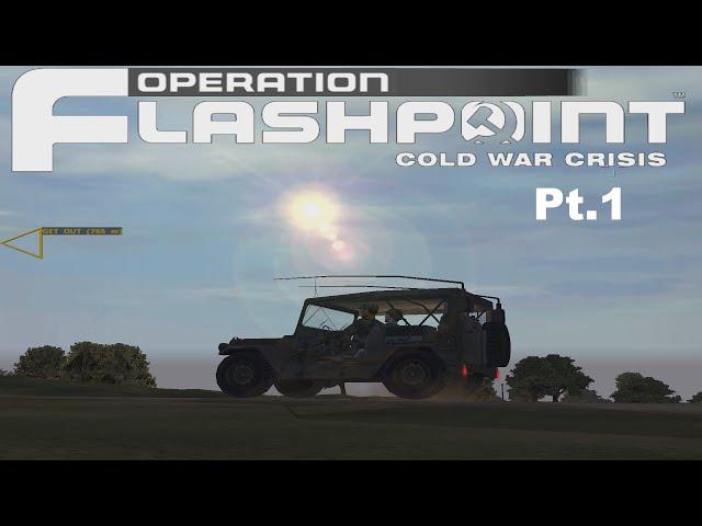 Operation Flashpoint Cold War Crisis Pt 1 Playthrough. The first hardcore FPS of the new millennium.