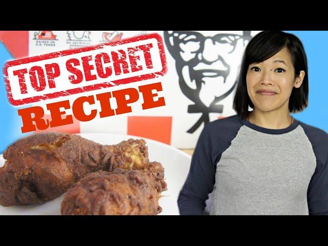 KFC SECRET Recipe Revealed? -- Deep Fried vs. AIR FRIED -- KFC's 11 herbs & spices