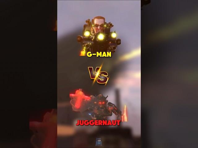 G-Man Vs Juggernaut Astro Toilet! #shorts