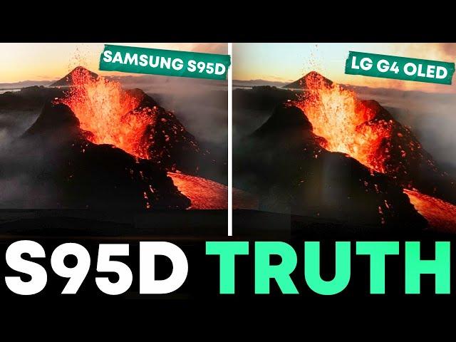 Samsung S95D vs S90D LG G4 OLED TV Comparison + Sony A80L