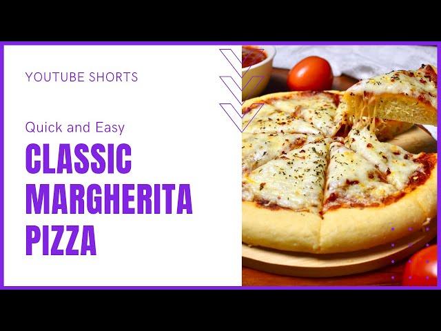 Classic Margherita Pizza | How To Make PIZZA BASE At Home #shorts