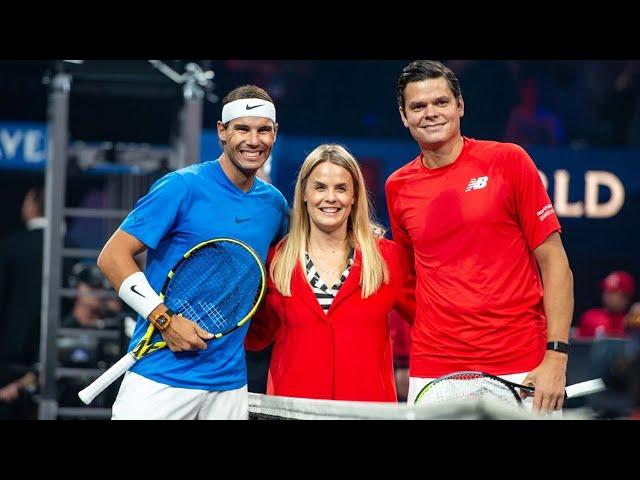 Rafael Nadal vs Milos Raonic | Laver Cup 2017