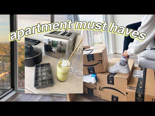 25 Amazon ESSENTIALS I bought for my new apartment!