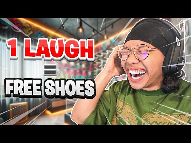 Make Me Laugh, Win More Free Shoes