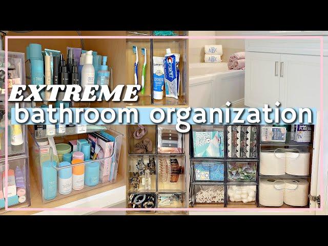 2022 EXTREME BATHROOM ORGANIZATION! Organizing Ideas! | Alexandra Beuter