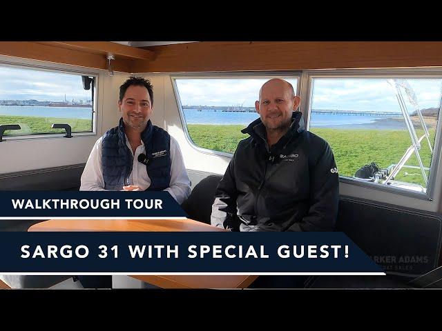 Sargo 31 Walkthrough Tour - Stunning Sargo Motorcrusier - Yacht Tour with Richard from Marco Marine!