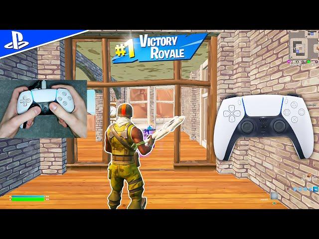 [1 HOUR] PS5 + PS4 Controller ASMR  Handcam Fortnite Tilted Zone Wars 