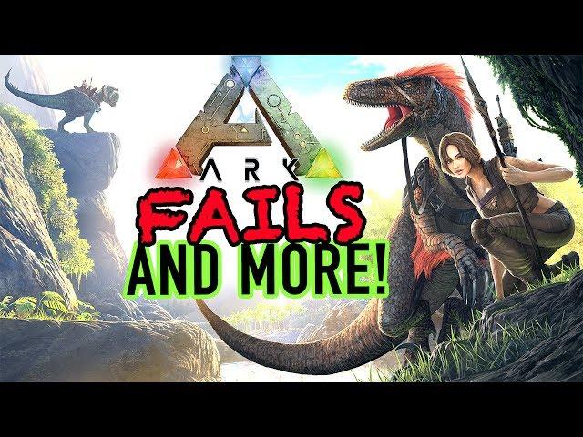 Funny Montage | Ark Survival | Ark Survival Evolved Fails, Glitches, Funny Moments And More!