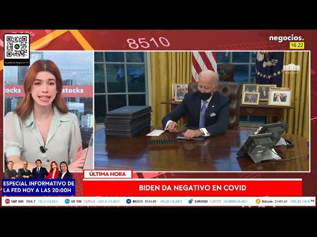 ÚLTIMA HORA | Buenas noticias en la Casa Blanca: Joe Biden da negativo en Covid19