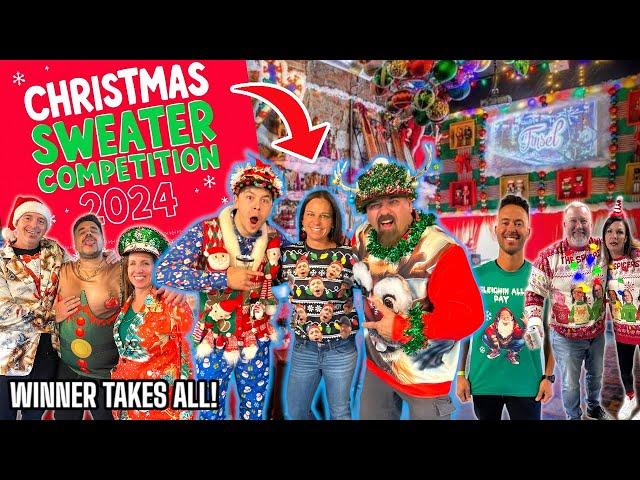 THE BEST Ugly Christmas Sweater Competition Party At The DeBerti Ranch 2024