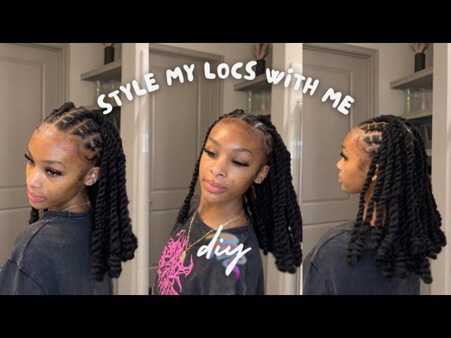 how to: invisible locs over locs (diy) | Nylajai'ne