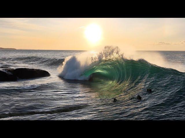 DREAMY SESSION AT DANGEROUS NOVELTY SLAB // AUSTRALIA // Shaun Petersen Drone #bodyboarding