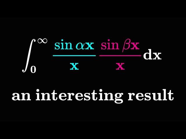 A fascinating Dirichlet integral type result