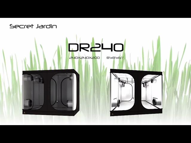 How to set up Secret Jardin grow tent DR240 | Product Tutorial