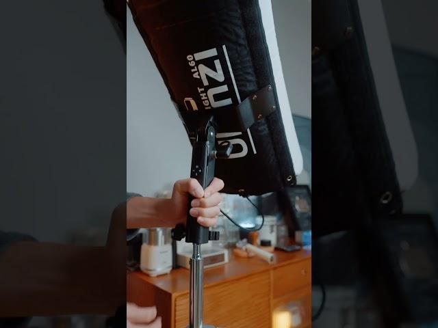 Unboxing the 60w inflatable air tube light- foldable size and lightweight.  #ulanzi #light #share