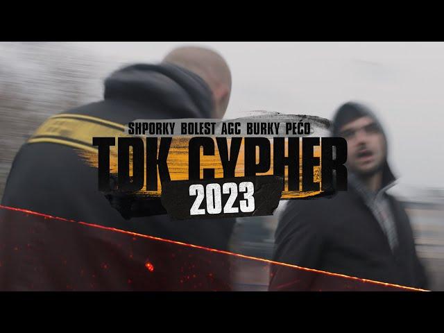 Shporky - TDK Cypher 2023 (feat. Bolest, AGC, Burky & Pećo)