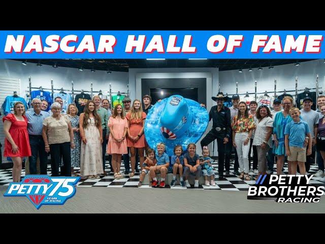 Petty Family Unveiling at the NASCAR Hall of Fame