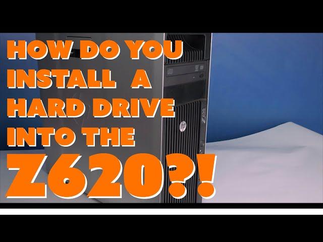 HP Z620 Hard Drive Installation