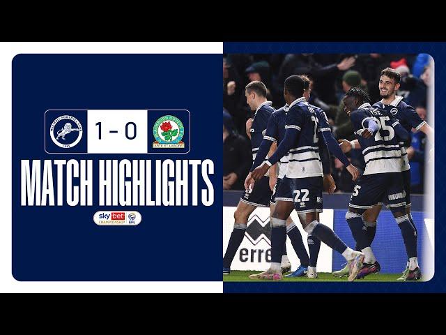  MIHA WINS IT! | Millwall 1-0 Blackburn Rovers | Match Highlights