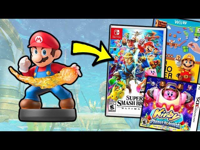 What does the Mario Amiibo do in EVERY Game? (2014 - 2018)