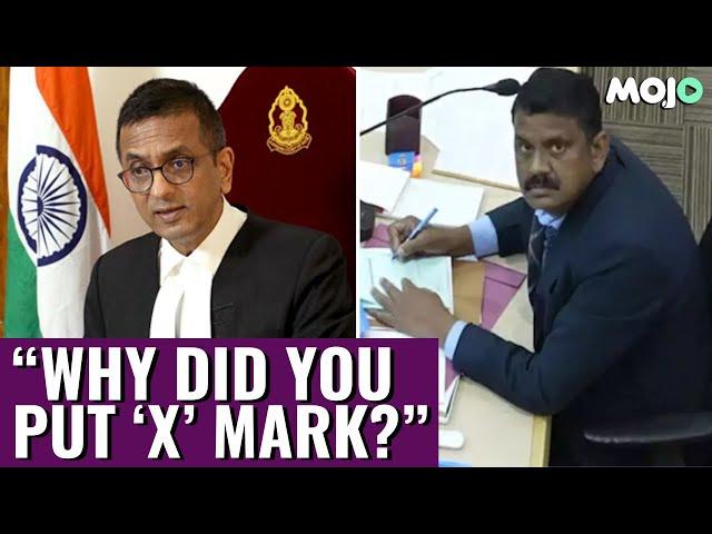 Leaked Video Of CJI Grilling Anil Masih Over Marking Ballot Papers In Chandigarh Mayoral Polls