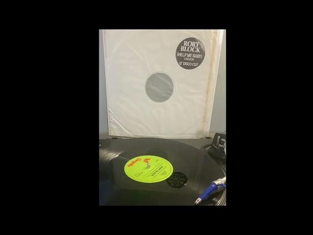 RORY BLOCK - Help Me Baby 1977 Chrysalis records 12" DISCO CUT HD QUALITY