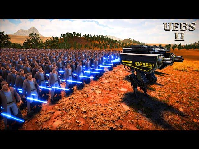 JEDI KNIGHTS & T-45s vs 4,000,000 UNDEAD GHOULS | Ultimate Epic Battle Simulator 2 | UEBS 2