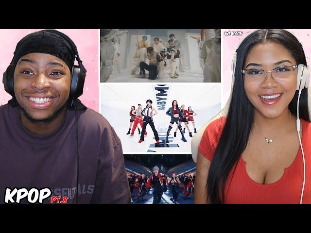 WE BACK REACTING TO KPOP ( STRAY KIDS , BABYMONSTER , ENHYPEN , SEVENTEEN , ATEEZ) PART 8