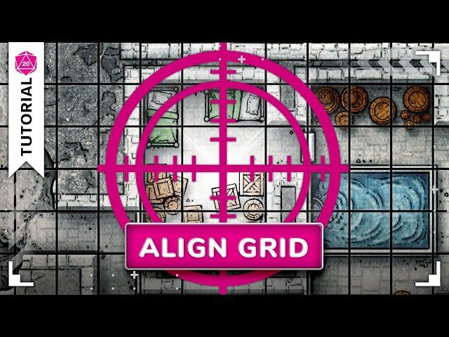 Roll20 How to a Align Map to the Grid | Set up Page Tutorial