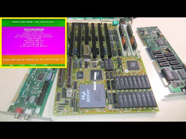 boot on first Pentium socket 4 setup