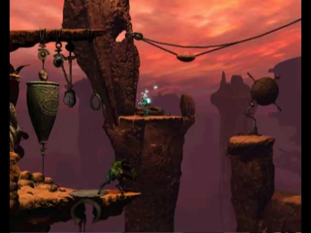 Oddworld Abe's Oddysee Walkthrough - Part 3: Monsaic Lines + Scrabania