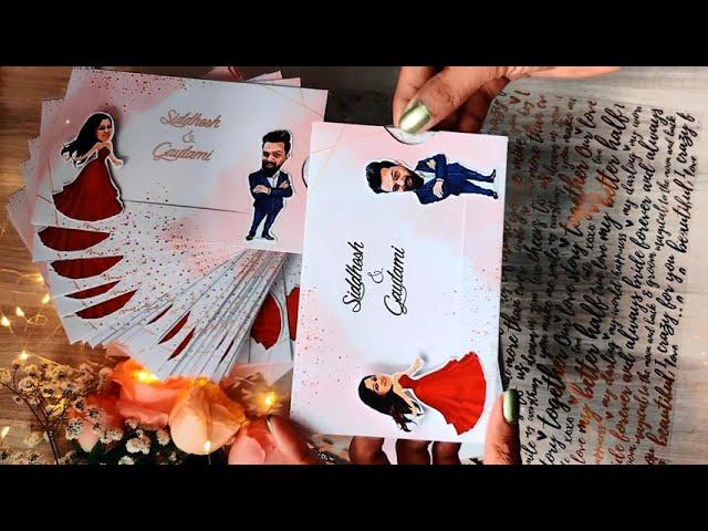 Wedding Slider invites || Unique & Trendy invitations