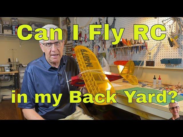 Can I Fly RC in my Back Yard?