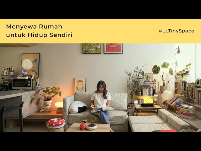 TINY SPACE | Rumah 77 m2 Disewa untuk Hidup Sendiri