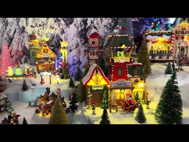 Lemax Luville Dept 56 Santa Wonderland et North Pole / Village de Noel Christmas 2023