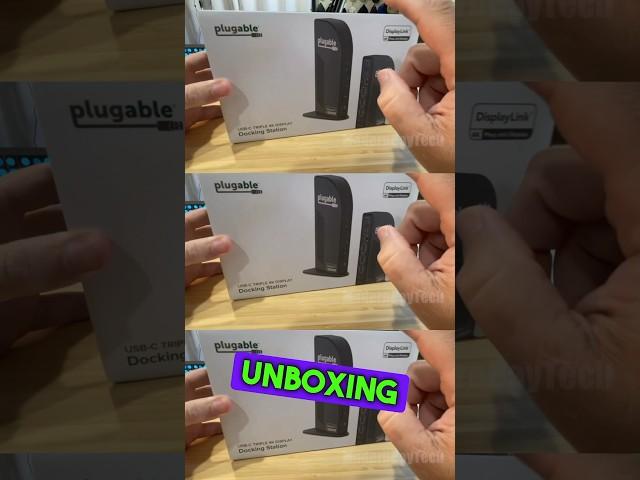 Unboxing the Plugable 4K Display Docking Station
