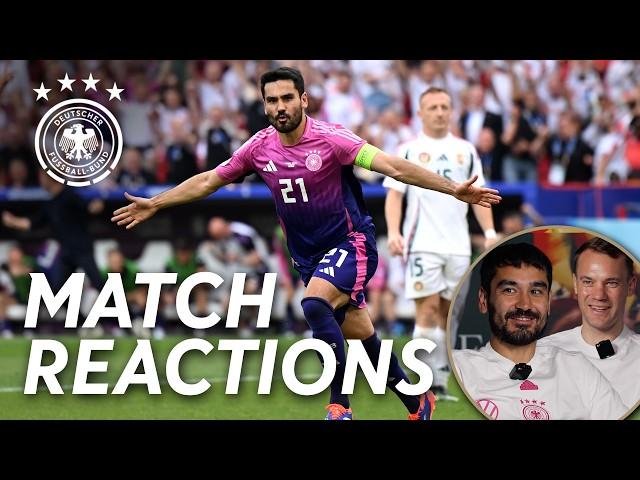 "Ich bin einfach stabiler geblieben!" | Match Reactions  mit Manuel Neuer und İlkay Gündoğan