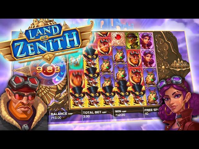 LAND OF ZENITH (PUSH GAMING) SLOT - HYPERMODE!