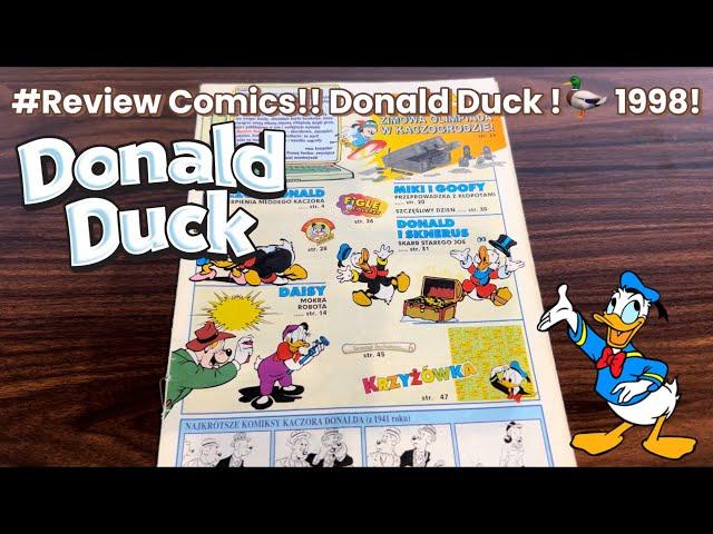 Review‼️Comics Donald Duck ‼️1998